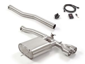 Ragazzon Endschalldämpfer in Edel .. passend für Mini F57 2016>>