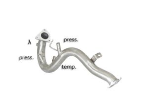 Ragazzon Stainless steel cat repl .. fits for Audi A4 (typ 8K) 2007>>2015