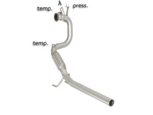 Ragazzon Stainless steel cat repl .. fits for Seat Ibiza Mk4 (6J) 2008>>2017