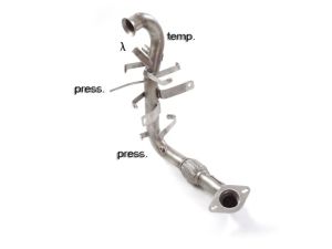Ragazzon Stainless steel cat repl .. fits for Ford Grand C-Max 2010>>