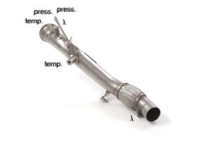 Ragazzon Kat-Ersatzrohr + Partike .. passend für BMW Serie4 F32-F33-F36
