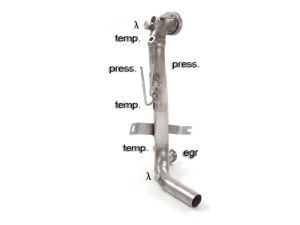 Ragazzon Stainless steel cat repl .. fits for Opel Corsa E
