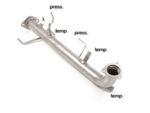 Ragazzon Kat-Ersatzrohr + Partike .. passend für Toyota Land Cruiser(J15)