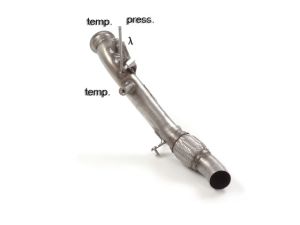 Ragazzon Stainless steel cat repl .. fits for BMW Serie5 F10-F11