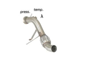 Ragazzon Stainless steel cat repl .. fits for BMW Serie3 E90-E91-E92-E93