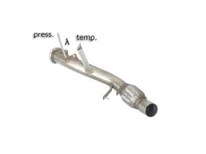 Ragazzon Stainless steel cat repl .. fits for BMW Serie1 E81-E82-E87-E88