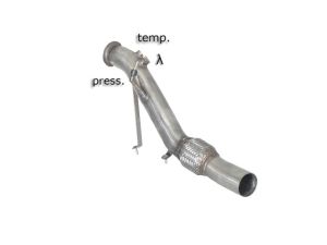 Ragazzon Stainless steel cat repl .. fits for BMW Serie5 E60-E61