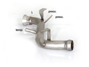 Ragazzon Stainless steel cat repl .. fits for Mercedes E-Klasse (212) 2009>>