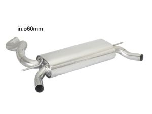 Ragazzon Endschalldämpfer in Edel .. passend für Renault Clio IV