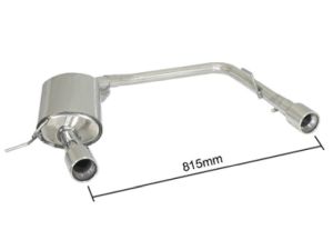 Ragazzon Stainless steel rear sil .. fits for BMW Serie3 E90-E91-E92-E93