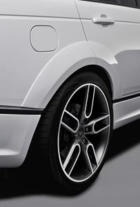 Caractere Set of front and rear fender flares, street legal fits for Land Rover Range Rover LG-L405
