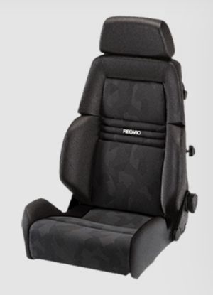 Recaro Expert L Nardo schwarz/Artista schwarz für Fahrer- und Beifahrerseite mit ABE