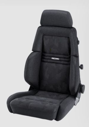 Recaro Expert M Nardo schwarz/Artista schwarz für Fahrer- und Beifahrerseite mit ABE