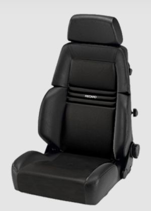Recaro Expert S Kunstleder schwarz für Fahrer- und Beifahrerseite mit ABE
