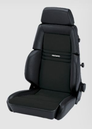 Recaro Specialist M Kunstleder schwarz/Dinamica schwarz für Fahrer- und Beifahrerseite mit ABE