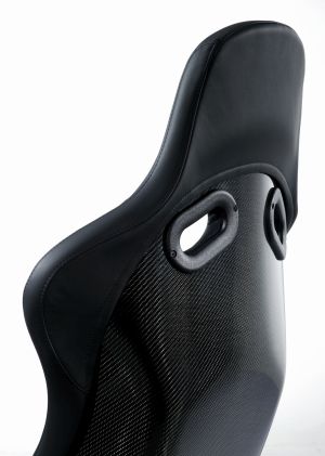 Recaro Pole Position Carbon Perlonvelour schwarz  mit ABE
