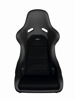 RECARO Classic Pole Position Leder Würfelcord Leder schwarz Würfelcord Serienausstattung+ Sitzschale aus glasfaserverstärktem Kunststoff (GFK)+ Gewicht ca. 7,0 kg (ohne Adapter und Konsole)+ ABE/Teilegutachten*+ Gurtdurchführung für 4-Punkt-Gurt+ Sitz auc