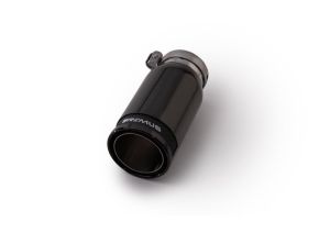 Remus 1 Endrohr   98 mm Street Race Black Chrome passend für _Endrohre 1 Endrohr Street Race Black Chrome