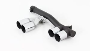 Remus Endrohr-Set links/rechts je 2 Endrohre  76 mm gerade passend für _Endrohre 2 Endrohre gerade