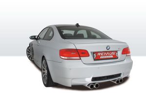 Remus sport exhaust left and sport exhaust right (without tips) fits for BMW M3 4,0l V8 309kw