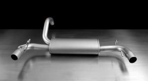 Remus sport exhaust centered for left/right system (without tail pipes) fits for Fiat 500 1,4l 118kW (312A1000) Abarth Esseesse 2007=>