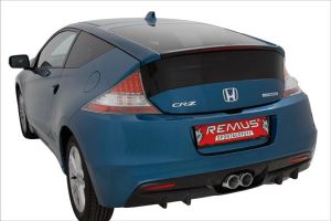 Remus Rear diffusor centered, satin black fits for Honda CR-Z 1,5l Hybrid 84 (auch 7 kW E-Motor)kw