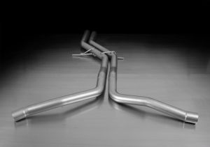 Remus Racing tube instead of front silencer, without homologation fits for Audi S4 3,0l 245kW Quattro (4WD)