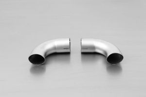 Remus outlet tubes for CLA 45 AMG incl. installation kit, suitable for the original exhaust outlets fits for Mercedes CLA 2,0l 280kw