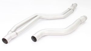 Remus Edelstahl RACING Rohr anstelle Vorschalldämpfer, ohne Genehmigung passend für BMW 2er F22 3.0l 250 kW