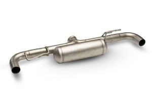 Remus Sport exhaust centered for L/R systemInstallation/fitting at the serial mounting pointsCan only be used in combination with front section replacment tube 900121 1300 and set of outlet tubes 900121 9999Including mounting material No EC type appro