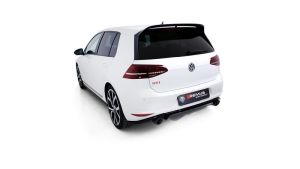 Remus Non resonated L/R RACING axle-back-system (without tail pipes, without connecting tube), suitable for the original rear skirtOriginal tube Ø 65 mm - REMUS tube Ø 70 mmNo EC type approval fits for Seat Leon 2,0l TSI 213kW Cupra