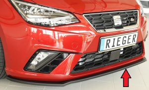 Rieger Spoilerschwert / Frontlippe passend für Seat Ibiza KJ