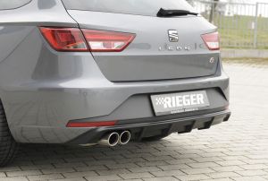 Rieger rear insert FR ST estate  fits for Seat Leon 5F