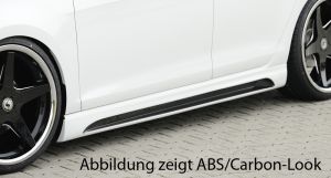Rieger Seitenschweller-Satz mit Schacht und Ausschnitt passend für Seat Leon 5F