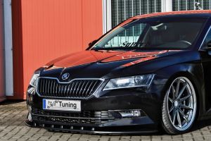 Front splitter Noak ABS fits for Skoda Superb 3T/3V
