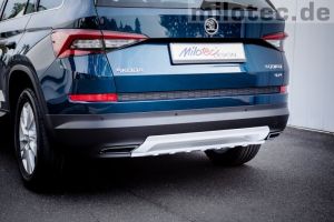 Miotec Auspuffdummies schwarz glanz passend für Skoda Kodiaq NS