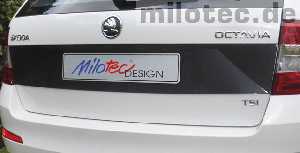 Milotec Heckklappenblende passend für Skoda Octavia Typ 5E