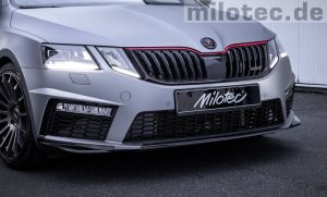 Milotec Spoilerecken mit Spoilerlippe FL passend für Skoda Octavia Typ 5E