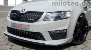 Milotec Frontspoilerlippe passend für Skoda Octavia Typ 5E