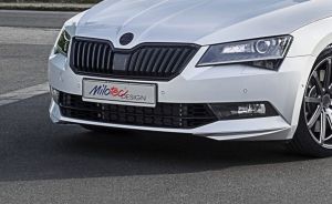 Frontspoilerecken 2-tlg. Milotec passend für Skoda Superb 3T/3V