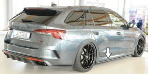 Rieger Seitenschweller Set Style passend für Skoda Octavia NX