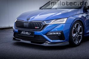 Milotec front lip spoiler fits for Skoda Octavia NX
