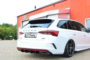 Noak Heckdiffusor mit gefrästen Finnen passend für Skoda Octavia NX