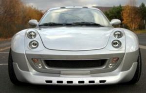 Frontlippe Racelook Ver2 passend für Smart Roadster