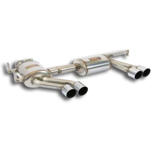 Supersprint Endschalldämpfer Rechts OO 80 + Links OO 80 - -LIGHTWEIGHT RACING EXHAUST- passend für BMW E46 M3 3.2i Coupé/Cabrio 01 - (Mod. USA)