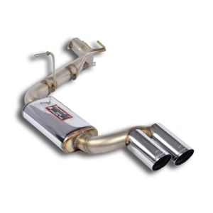 Supersprint Rear exhaust -Racing- Left OO76 fits for BMW E39 Berlina 520i / 525i / 530i 01 - 03