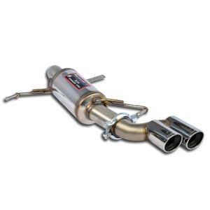 Supersprint Endschalldämpfer Links -Racing- OO80 passend für BMW E93 Cabrio 335d (286 PS) 06 ->