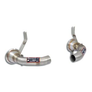 Supersprint Downpipe Rechts + Links(Kat. + GPF Entfall) passend für PORSCHE 992 Turbo S Coupè (3.8L - 650 PS - Modelle mit GPF) 2020 -> (Racing)