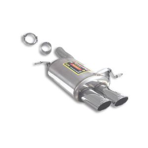 Supersprint Endschalldämpfer 100% Edelstahl OO 100x75 passend für BMW E66 760il V12  05 -