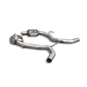 Supersprint Mittelschalldämpfer Rechts + Links passend für MERCEDES R230 SL 500 V8 (3v) 01 -05